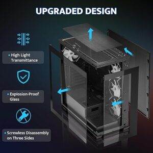 Dark Flash ATX Mid-Tower PC Case - Image 2