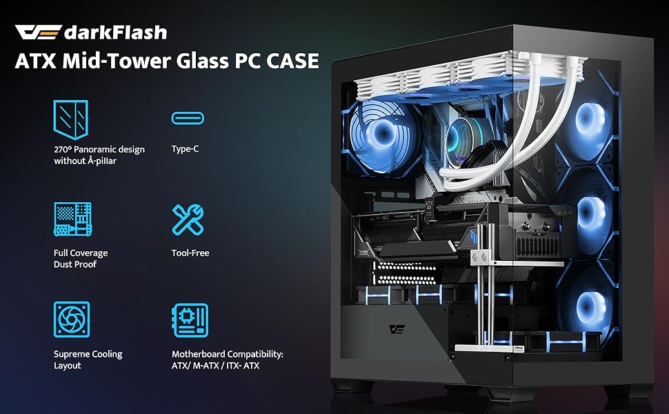 Dark Flash pc case