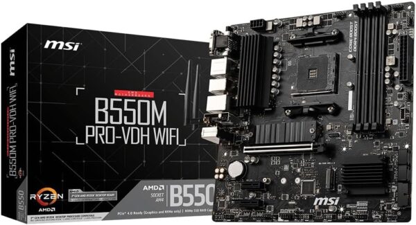 MSI PRO B550M-VC WiFi ProSeries Motherboard