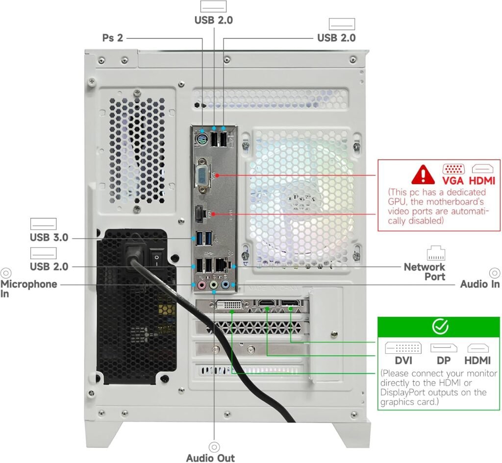 LXZ Gaming PC Desktop 12th Genration