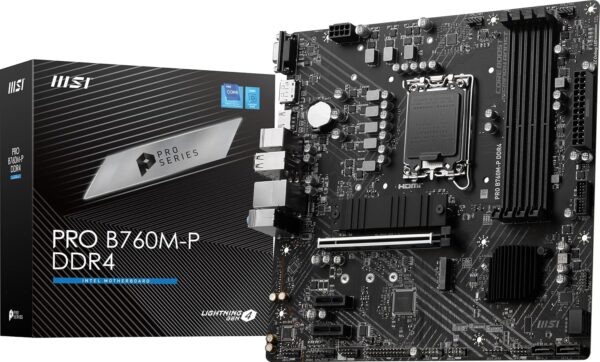 MSI PRO B760M-P DDR4 ProSeries Motherboard