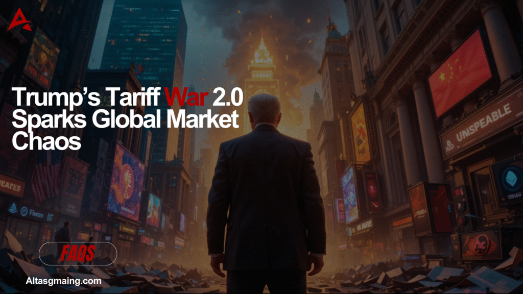 “Trump’s Tariff War Sparks Global Market Chaos: How Gold, Crypto, and Wall Street Are Reshaping the Gaming Industry”