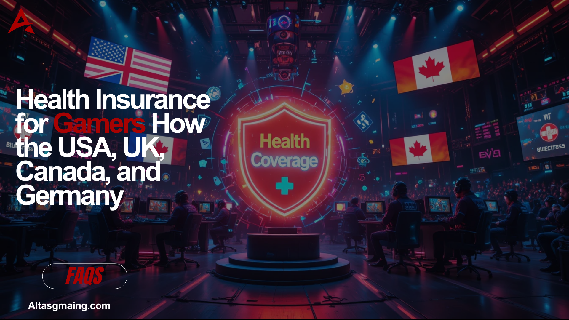 Health Insurance for Gamers How the USA, UK, Canada, and Germany