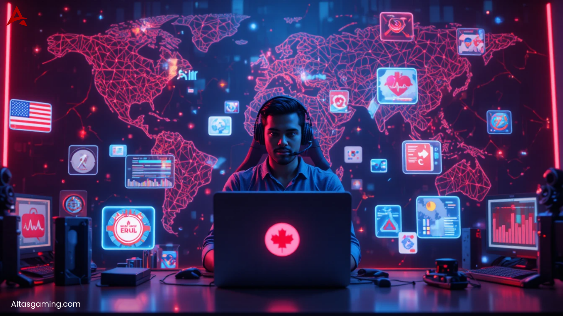 USA, UK, Canada, and Germany