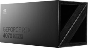 NVIDIA - GeForce RTX 4070 Super 12GB GDDR6X Graphics Card - Titanium/Black
