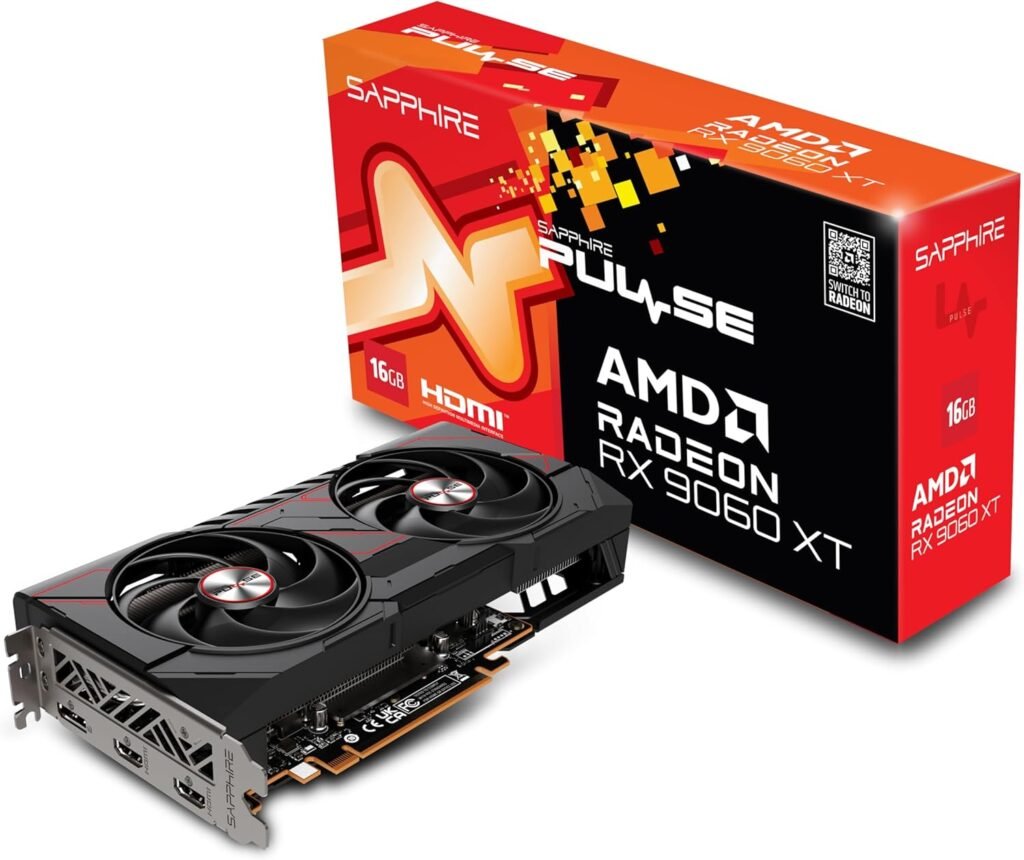 Sapphire 11350-03-20G Pulse AMD Radeon™ RX 9060 XT