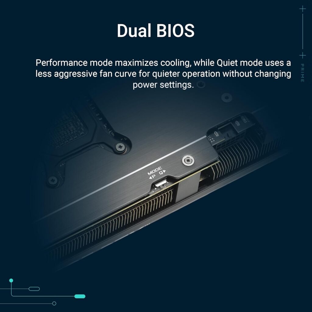 ASUS The SFF-Ready Prime GeForce RTX™ 5070 12GB GDDR7 Graphics Card (PCIe® 5.0, 12GB GDDR7, HDMI®/DP 2.1, 2.5-Slot, Axial-tech Fans, Dual BIOS)