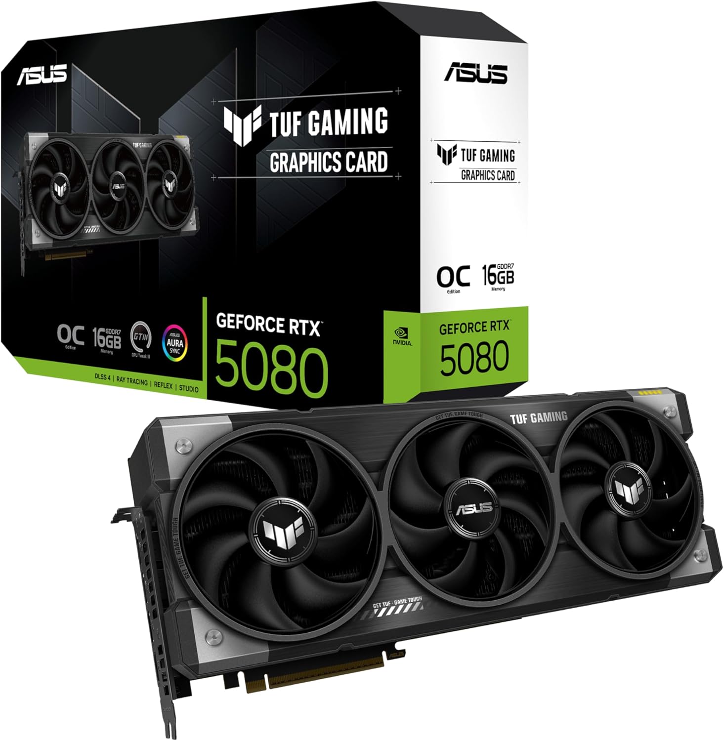 ASUS TUF Gaming GeForce RTX ™ 5080 16GB GDDR7 OC Edition Gaming Graphics Card