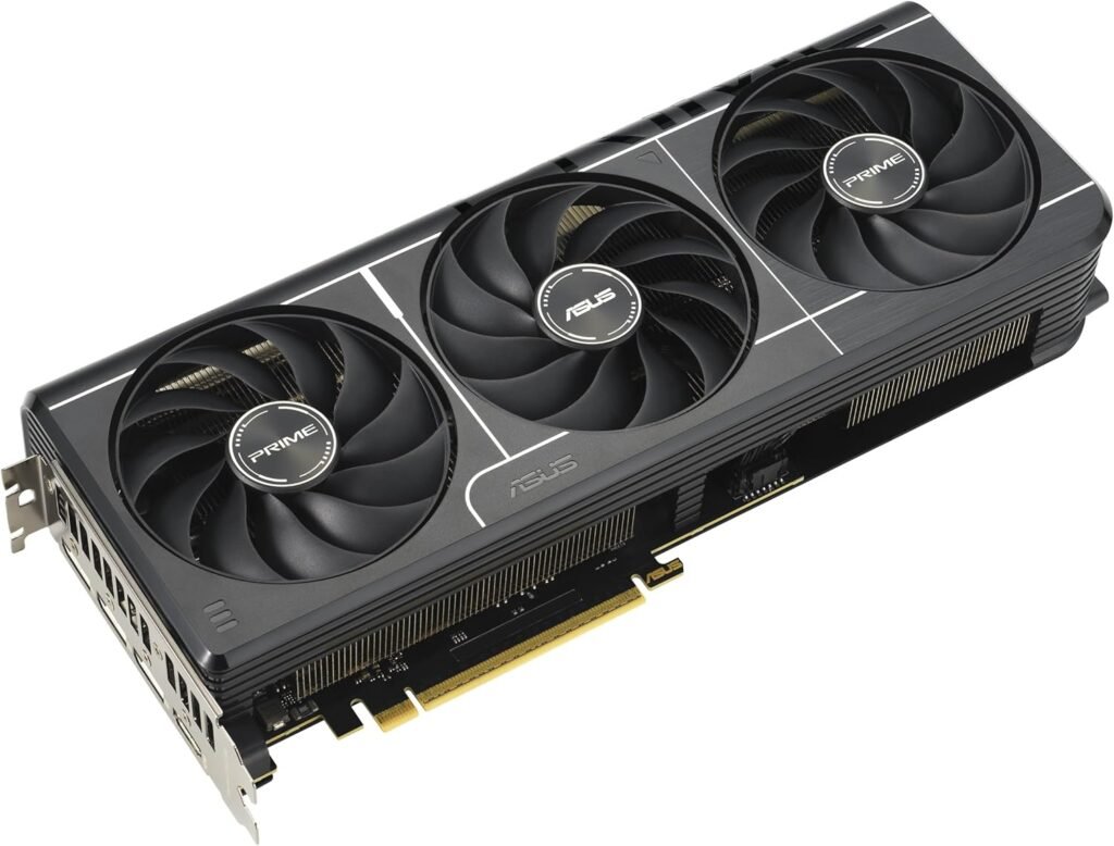 ASUS The SFF-Ready Prime GeForce RTX™ 5070 12GB GDDR7 Graphics Card (PCIe® 5.0, 12GB GDDR7, HDMI®/DP 2.1, 2.5-Slot, Axial-tech Fans, Dual BIOS)
