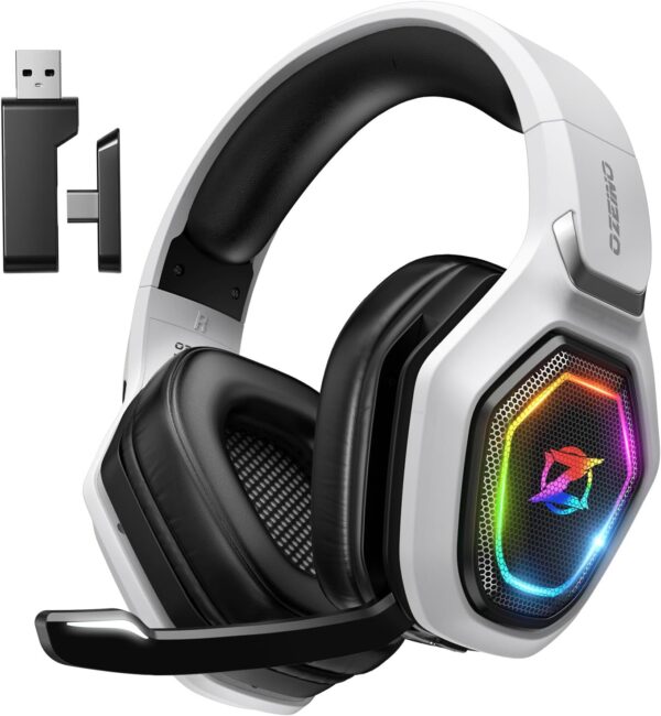 Ozeino 2.4GHz Wireless Gaming Headset