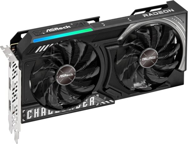ASRock Radeon RX 9060 XT Challenger 16GB GDDR6 OC Graphics Card