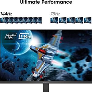 KOORUI 24 Inch Gaming Monitor