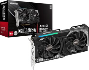 ASRock Radeon RX 9060 XT Challenger 16GB GDDR6 OC Graphics Card
