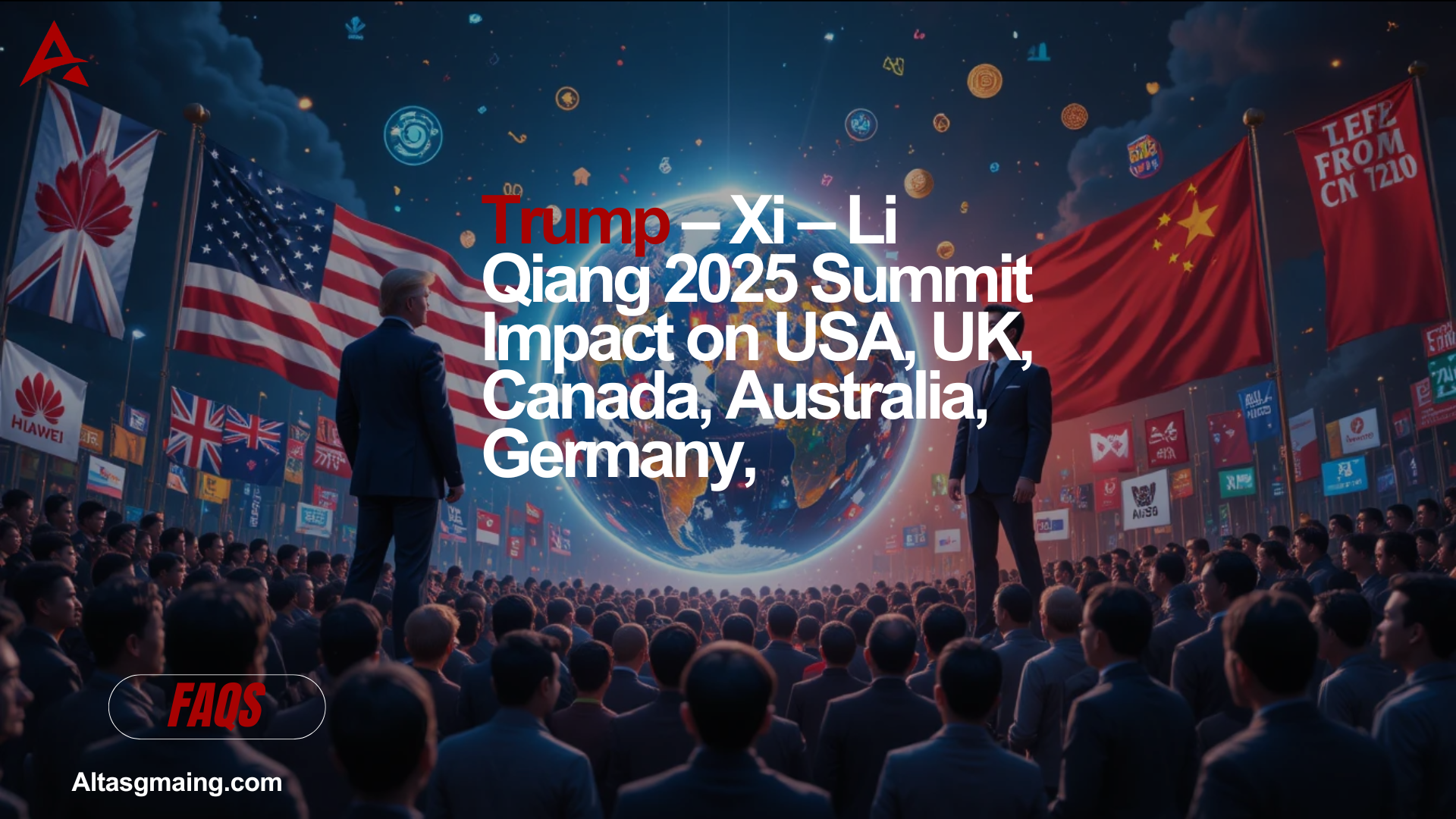 Trump–Xi–Li Qiang 2025 Summit: Impact on USA, UK, Canada, Australia, Germany, NVIDIA, AMD, Apple, and Global Markets