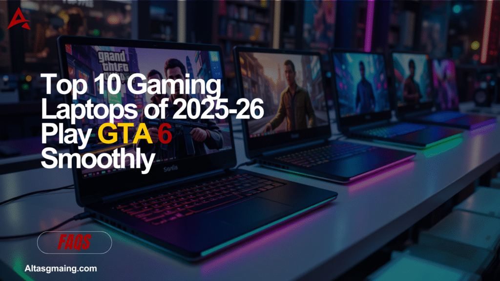 Top 10 Gaming Laptops 2025-26 (USA & Worldwide): Full Specs, Upgrades & GTA 6 Performance