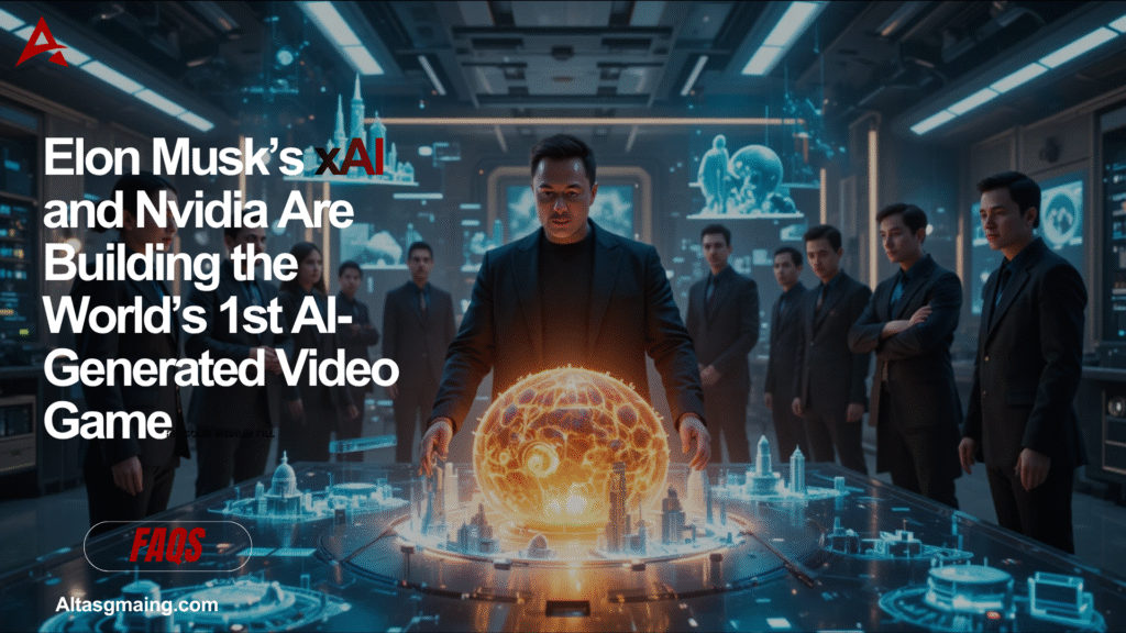 Elon Musk’s xAI and Nvidia Are Building the World’s 1st AI-Generated Video Game