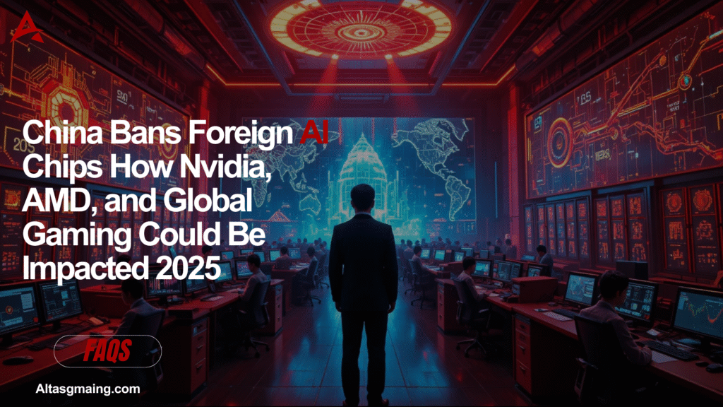 China Bans Foreign AI Chips How Nvidia, AMD, and Global Gaming Could Be Impacted 2025