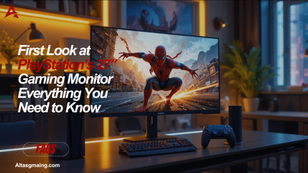 First Look at PlayStation’s 27″ Gaming Monitor Everything You Need to Know