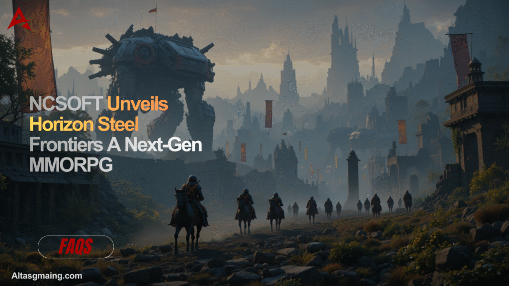 NCSOFT Unveils Horizon Steel Frontiers A Next-Gen MMORPG
