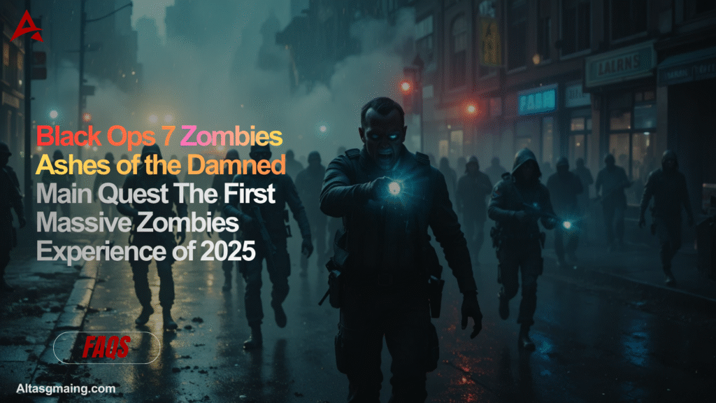 Black Ops 7 Zombies Ashes of the Damned Main Quest The First Massive Zombies Experience of 2025