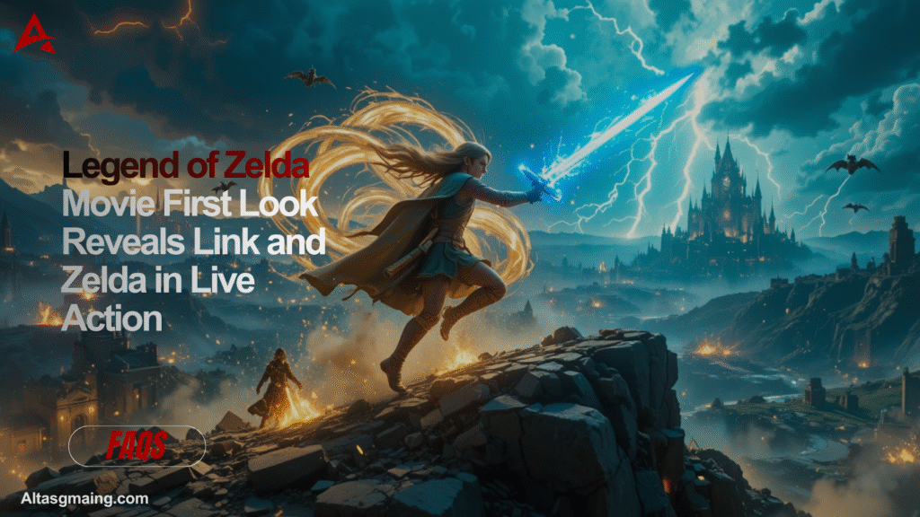 Legend of Zelda Movie First Look Reveals Link and Zelda in Live Action