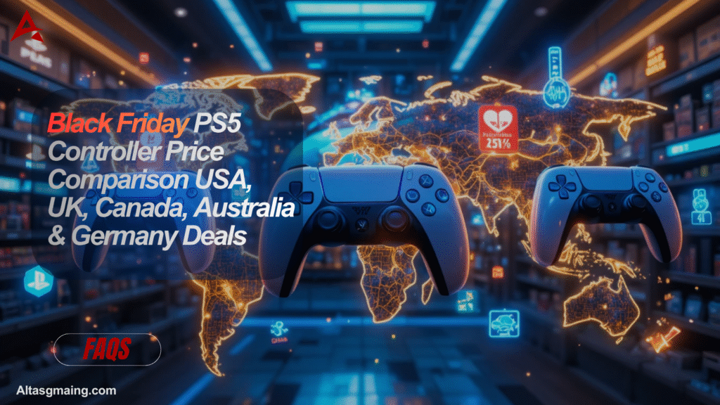 Black Friday PS5 Controller Price Comparison USA, UK, Canada, Australia & Germany Deals