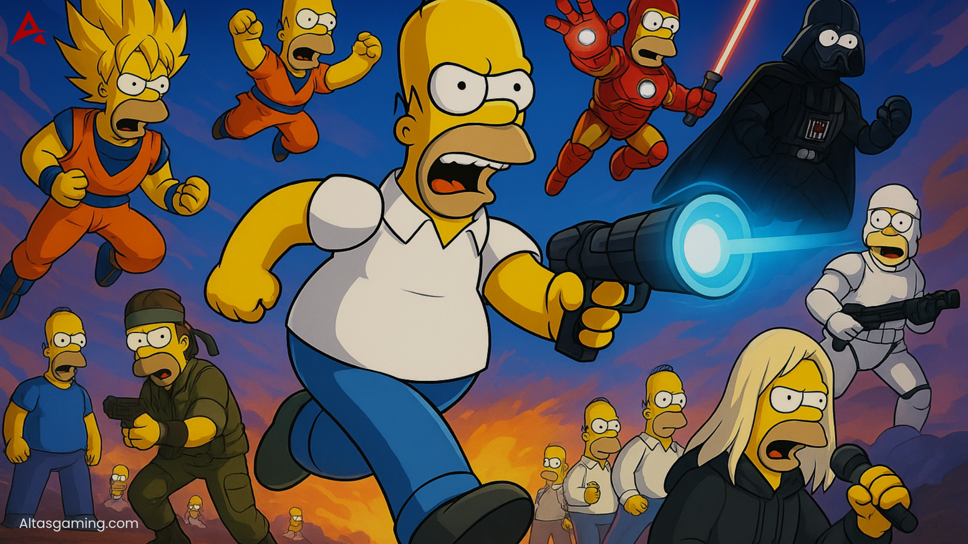 Homer Simpson Is Everywhere The Wildest Crossover of 2025