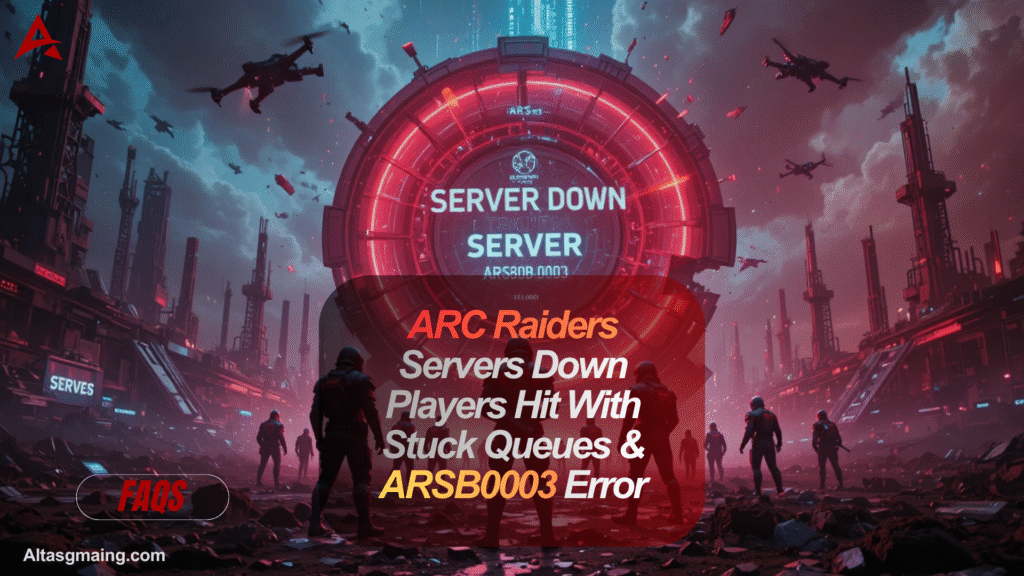 ARC Raiders Servers Down Players Hit With Stuck Queues & ARSB0003 Error