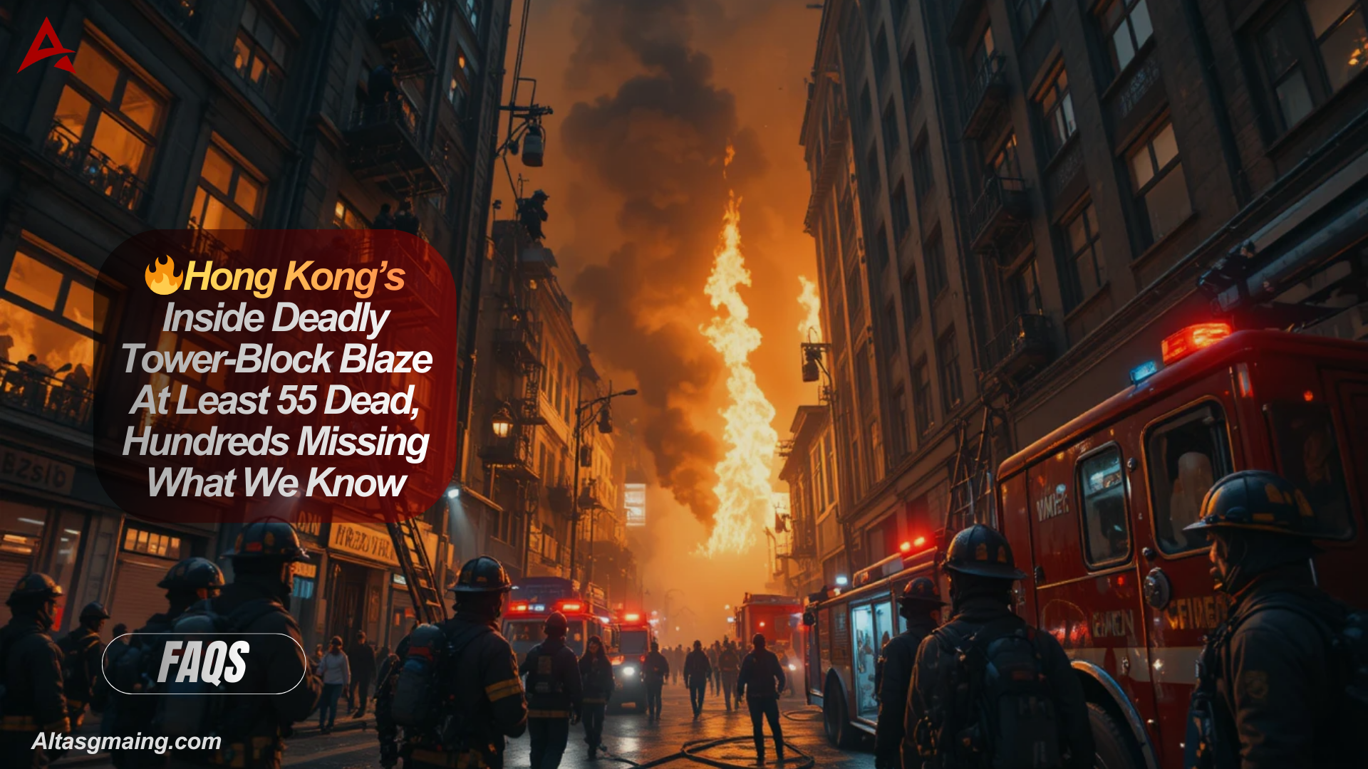 🔥Hong Kong’s Inside Deadly Tower-Block Blaze At Least 55 Dead, Hundreds Missing What We Know