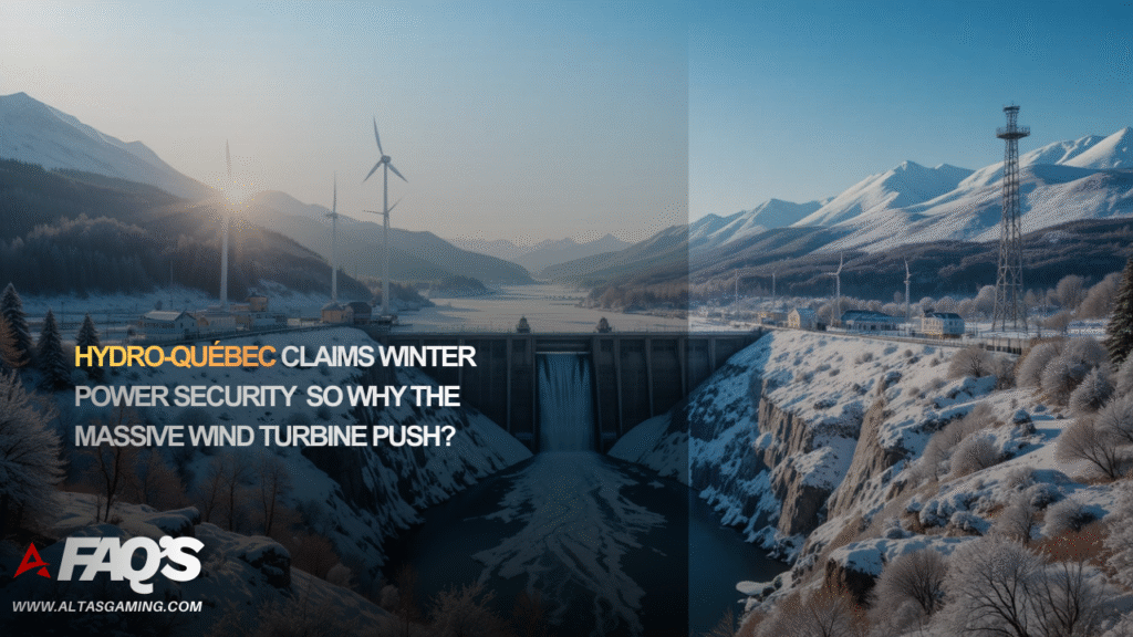 Hydro-Québec Claims Winter Power Security So Why the Massive Wind Turbine Push?