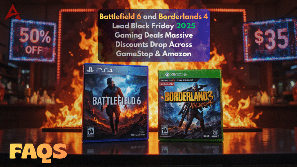 Battlefield 6 and Borderlands 4 Lead Black Friday 2025 Gaming Deals Massive Discounts Drop Across GameStop & Amazon