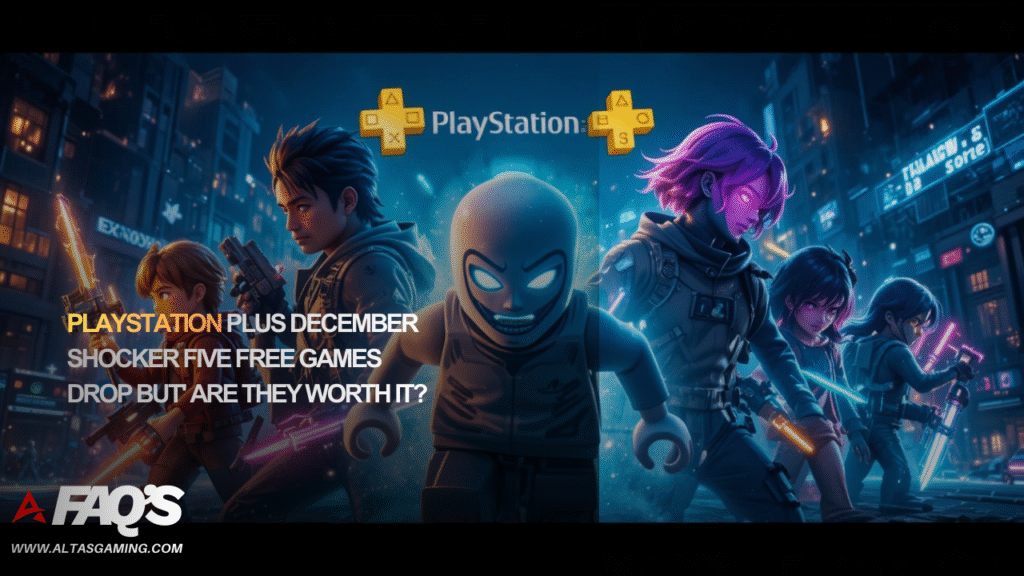 PlayStation Plus December Shocker Five Free Games Drop But' Are They Worth It?
