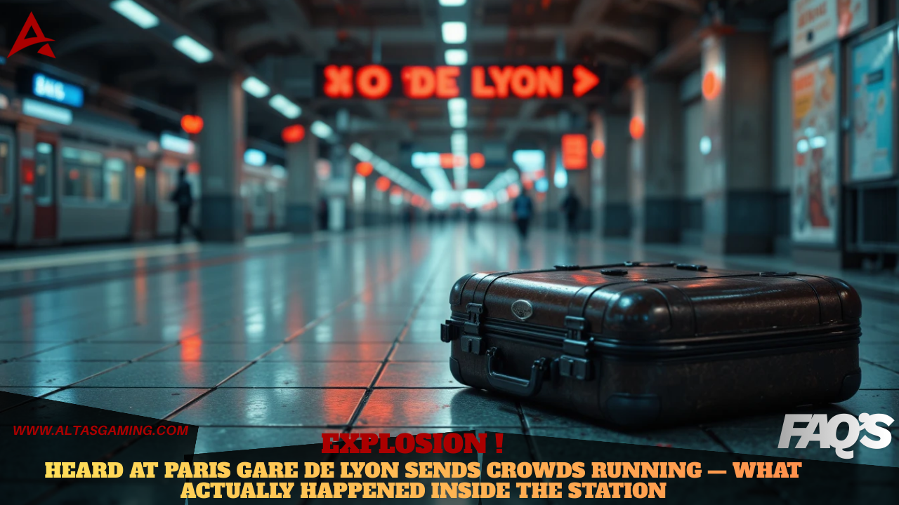 Explosion! Scare Rocks Paris Gare de Lyon During Christmas Rush – No Injuries, Limited Disruption, Big Lessons for Travelers (29 December 2025)