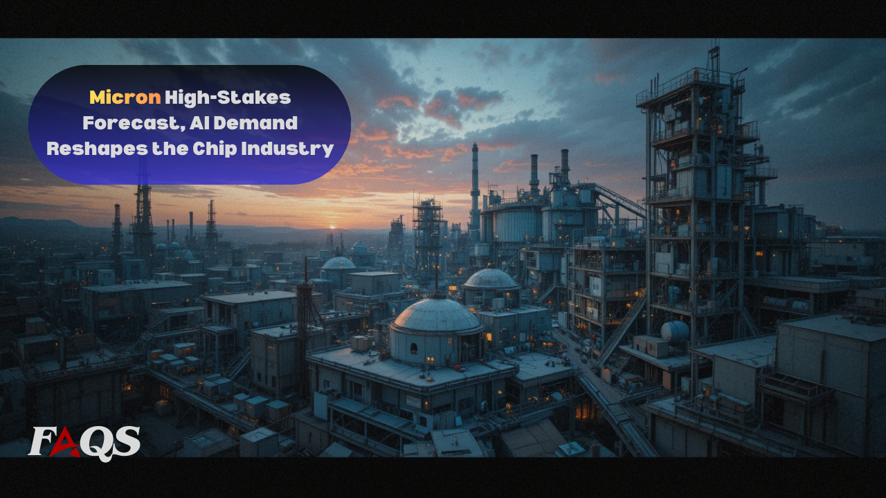 Micron High-Stakes Forecast, AI Demand Reshapes the Chip Industry