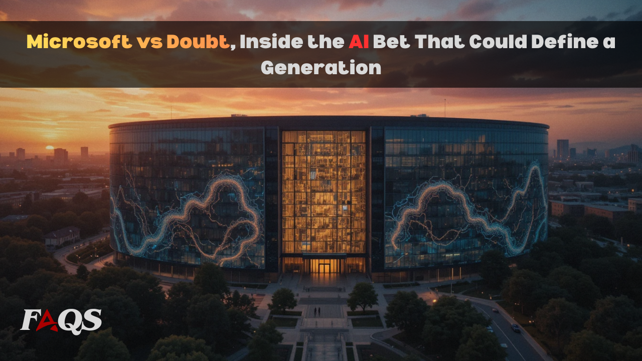 Microsoft vs Doubt, Inside the AI Bet That Could Define a Generation