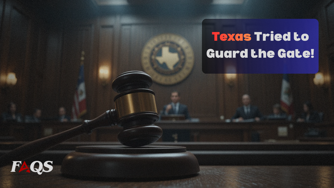 Texas Tried to Guard the Gate!