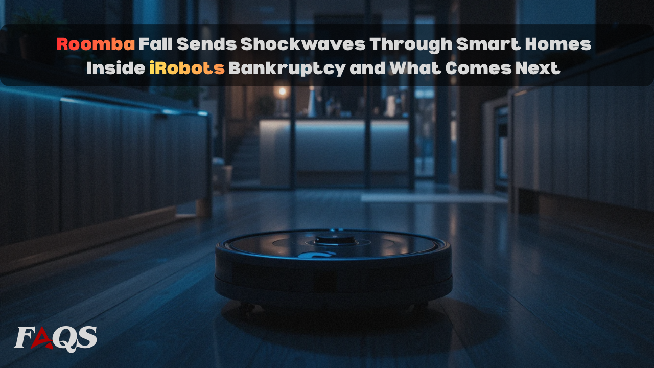 Roomba Fall Sends Shockwaves Through Smart Homes Inside iRobots Bankruptcy and What Comes Next