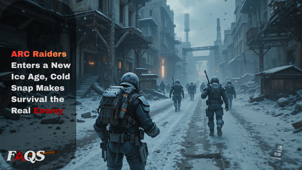 ARC Raiders Enters a New Ice Age, Cold Snap Makes Survival the Real Enemy