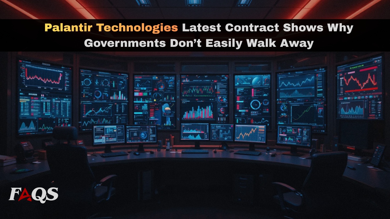 Palantir Technologies Latest Contract Shows Why Governments Don’t Easily Walk Away