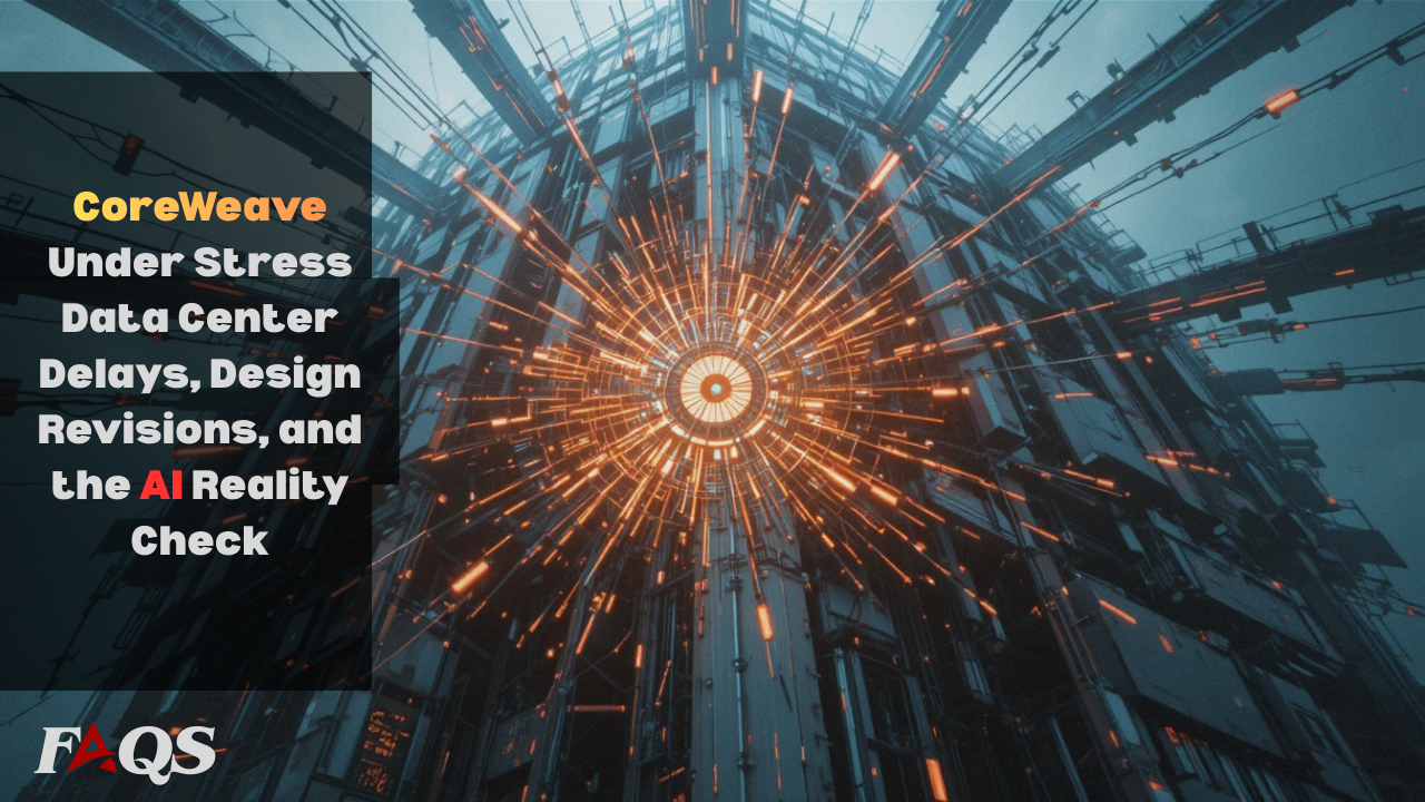 CoreWeave Under Stress Data Center Delays, Design Revisions, and the AI Reality Check