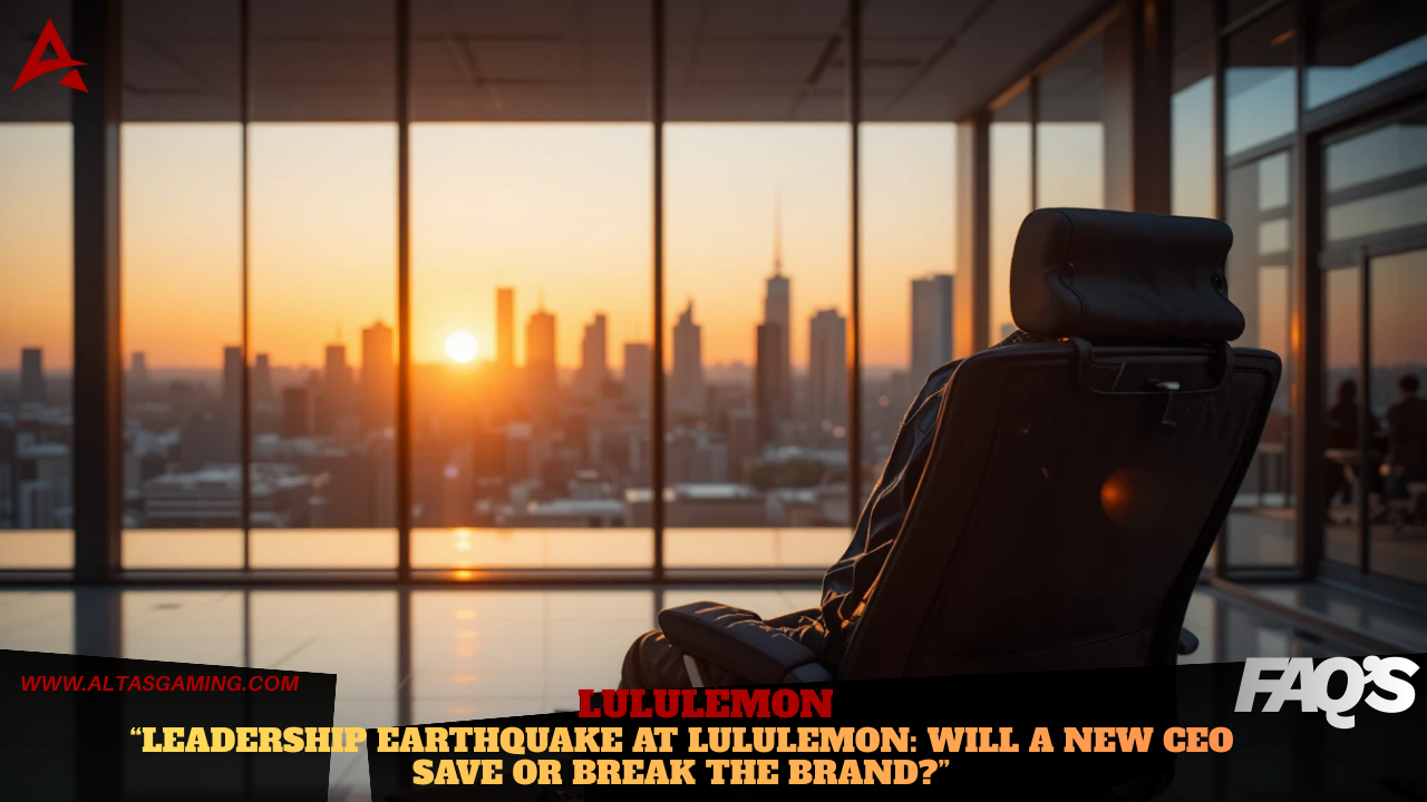 Lululemon Shock! CEO Calvin McDonald Steps Down Crisis or Comeback? 2025