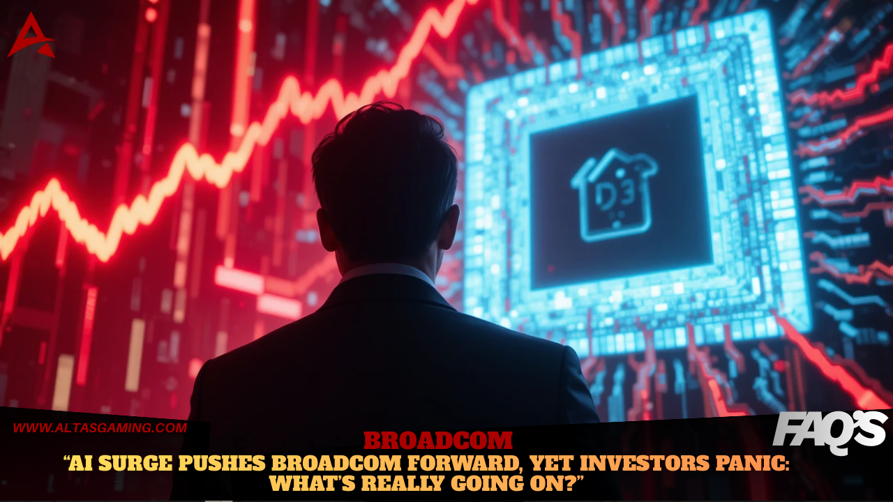 Broadcom Smashes Earnings, But! Its Stock Still Crashes, AI Boom or Hidden Trouble? 2025