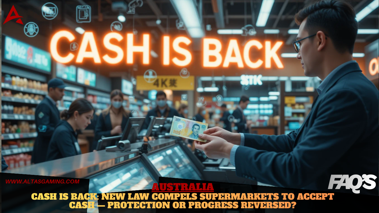 Australia’s Cash Mandate Begins January 2026 Essential Consumer Protection or Costly Burden?