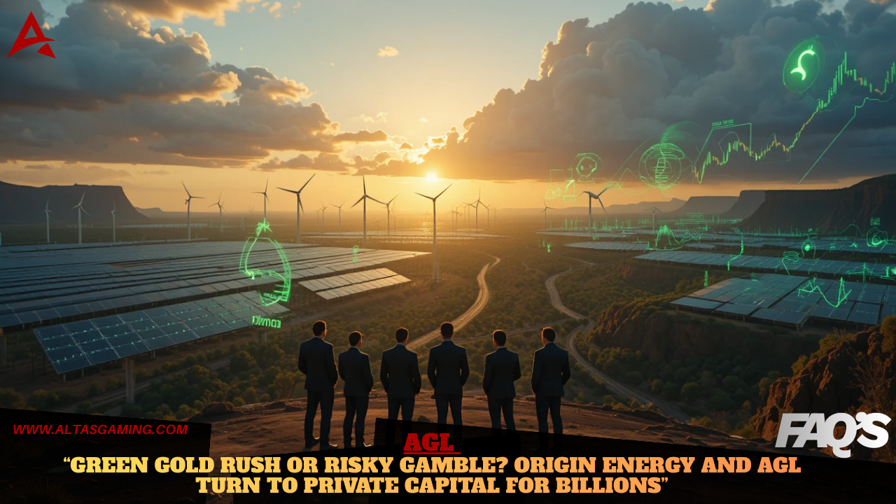 AGL, Green Gold Rush or Risky Reset? Origin Energy & AGL Chase Billions in Private Capital as ASX 200 Energy Faces a Reckoning (December 2025)