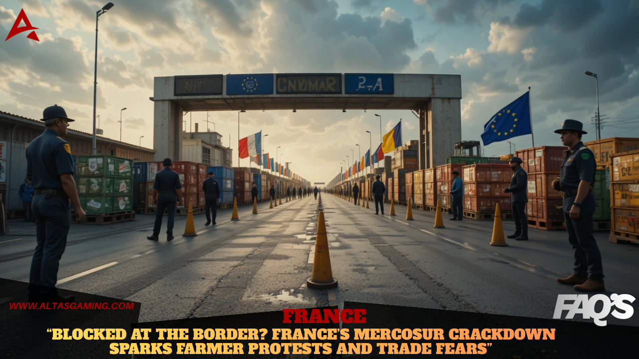 France Draws a Line on Mercosur Imports, Protecting EU Standards or Risking a Trade War? (January 2026)