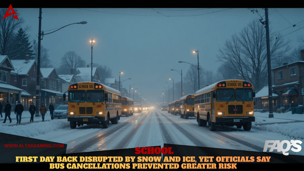 School Buses Cancelled Across Multiple Ontario Regions Amid Snowfall and Ice – Officials Defend Safety-First Decision (January 2026)