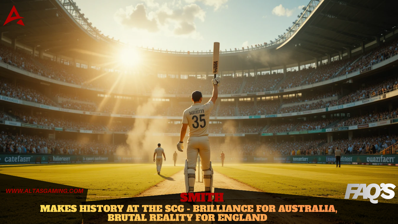 Smith’s SCG Masterpiece- Australian Greatness Shines as England Suffer Another Ashes Humiliation (January 2026)