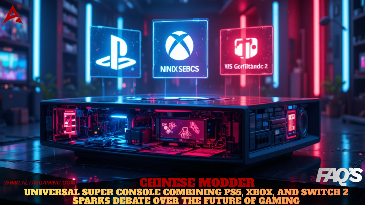 Chinese Modder Builds PS5 + Xbox + Switch 2 Super Console – A Gaming Revolution or a Threat to the Industry?