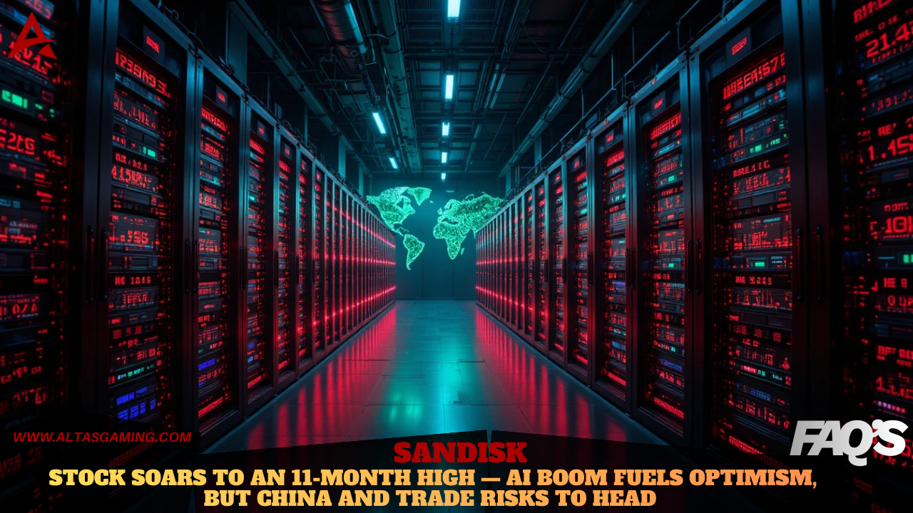 SanDisk Stock Surges, But Is the AI Storage Rally at Risk From China Bans and Trade Wars? (January 2026)