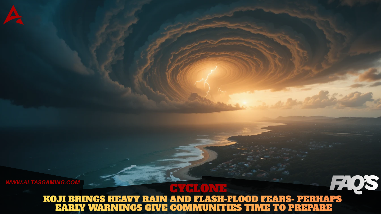 Cyclone Koji Threatens North Queensland With Destructive Winds – Authorities Say Preparedness Can Save Lives (January 2026)